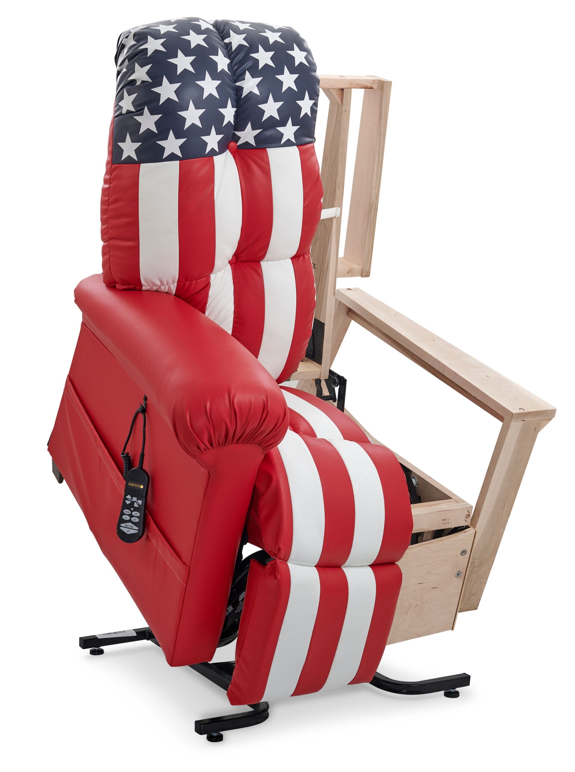 PRODUCT IMAGE - Flag Half Chair_Left Angle Lifted